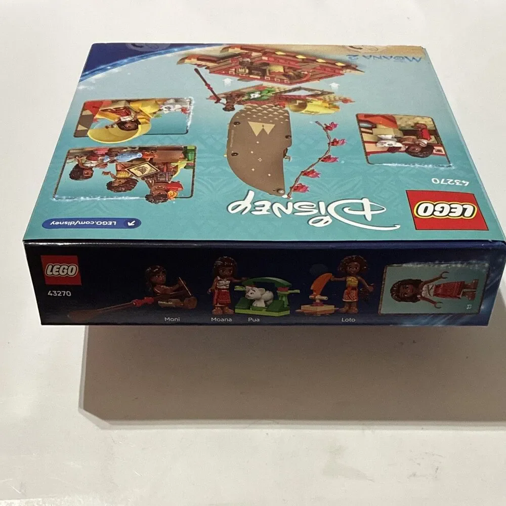LEGO Disney Moana 2 Adventure Canoe 43270 New Factory Sealed 529 Pieces